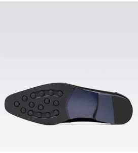 Chaussures derby en cuir de vachette de haute qualité, couleur rétro peinte à la main, chaussures décontractées pour hommes, élégantes et respirantes. - Product Image 5