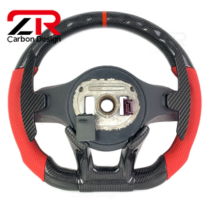 Volant en fibre de carbone personnalisé pour Mercedes Benz C300 GLC X253 C253 W211 W221 W222 E63 <span class=keywords><strong>AMG</strong></span> C63 W212 W205 W204 W213 2012-2021 - Product Image 6