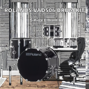 NUEVO Kit de Batería Electrónica Industrial Roland VAD506 V-Drums Acoustic Design de 5 Piezas, DIY, Plástico, Aluminio, Acero, OEM, Garantía de 3 Años - Product Image 2