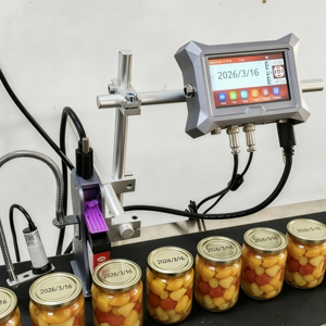 Système d'impression par lots TIJ avec imprimante grand format 4,3 pouces pour dates d'expiration et numéros de <span class=keywords><strong>lot</strong></span>, pour cartons, plastiques et canettes - Product Image 1