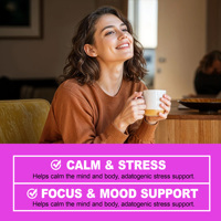 Gouttes liquides de bien-être au cortisol en marque blanche en gros avec supplément d'ashwagandha pour renforcer le système immunitaire