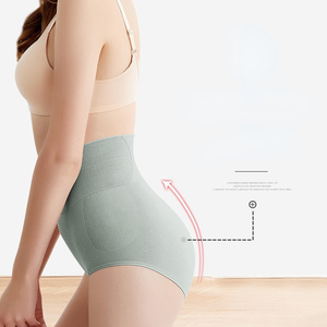 Vendita calda da donna a vita alta senza cuciture biancheria intima interna post-partum che brucia dimagrisce il corpo mutandine mutandine mutandine - Product Image 2