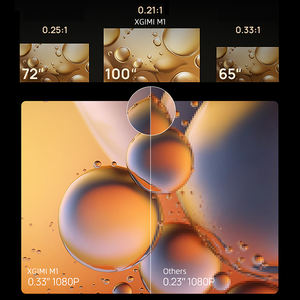 Projecteur Laser Xgimi M1 Ultra Courte Focale 1080P, Cinéma Maison Intelligent Double <span class=keywords><strong>Canal</strong></span> Max 4K MEMC HDR10 BT Android Mira - Product Image 5