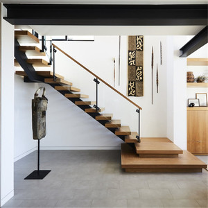 <span class=keywords><strong>Escaleras</strong></span> portátiles de madera y vidrio, escalones flotantes, escalones voladizos - Product Image 3