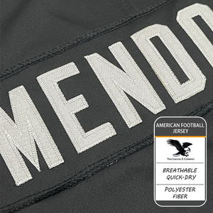 Grosir 15 # Jersey Sepak Bola Amerika Bordir Berkualitas Tinggi Fernando Mendoza Las Vegas, Bernapas dan Cepat Kering - Product Image 4