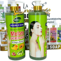 Gel Douche Parfumé aux Fruits 1000ml, Blanchissant et Hydratant, Liquide de Bain Nettoyant, Crème de Douche M Molato - Offre Spéciale