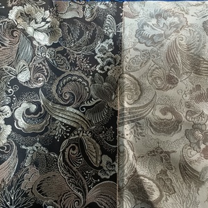 JS081F <span class=keywords><strong>Tissu</strong></span> Brocart Jacquard en Taffetas de Polyester Style Ancien Paisley pour <span class=keywords><strong>Doublure</strong></span> de Costume, Veste et <span class=keywords><strong>Manteau</strong></span> – Vente Chaude - Product Image 2