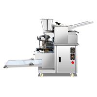 Machine à fabriquer des raviolis automatique électrique en acier inoxydable, extrudeuse 100 kg/h, thermostat réglable, commande tactile, usage commercial