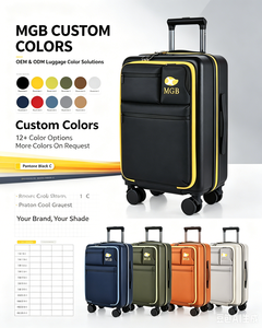 Nouvelle valise à roulettes en tissu Oxford 20 pouces avec roues universelles, bagage de voyage, valise cabine pour étudiant, serrure TSA, mallette d'affaires OEM/ODM - Product Image 3