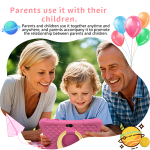 Tabletas de aprendizaje de juegos inteligentes para niños al por mayor a granel profesional HD pantalla capacitiva ranura para tarjeta TF procesador MTK para educación - Product Image 2