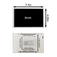 Moniteur Portable Usb-C Ips Panel 1280X800 Moniteur Lcd 8 pouces pour moniteur de boîtier Pc, écran secondaire, thème intégré Cpu Gpu