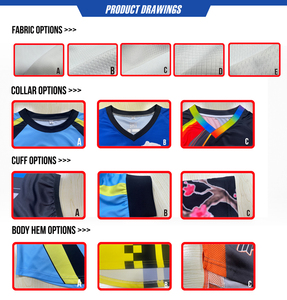 Jersey Personalizado para <span class=keywords><strong>Motocross</strong></span>, Ciclismo de Montaña MX, Estilo Libre y Todoterreno - Product Image 4