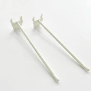 Crochets en plastique pour panneau perforé en gros, kit de crochets de 2,5 pouces, organisateur, assortiment de crochets - Product Image 1