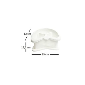 Escurridor de cubiertos Brio de 3 compartimentos, blanco, con bandeja de recogida de agua para tenedores, cucharas y cuchillos. - Product Image 5