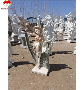 Life Size Marble Statues Sculpture For Sale Color Marble Statue Fountain Marble Angel Venus Statues