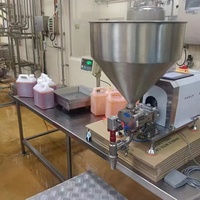 Machine de remplissage semi-automatique à commande PLC en acier inoxydable de haute précision pour miel, colle, vernis à ongles et shampoing, facile à nettoyer
