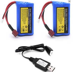 Batería de Iones de Litio de 7.4V 2500mAh SCY-16101/SCY-16201/SCY-16301/SCY-16302/SCY-16303, Repuestos para Camiones RC, Hecho en China - Product Image 1