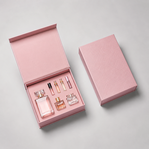 Wholesale Custom Gift Boxes for Present pink Luxury Magnetic Paper Perfume Packaging Gift Box - Product Image 2