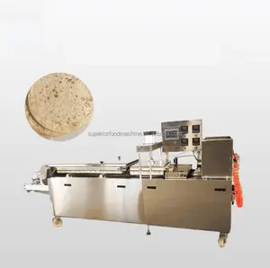 Lini Produksi Roti Pita Arab Otomatis Sepenuhnya Industri dengan Oven Terowongan Harga Pabrik
