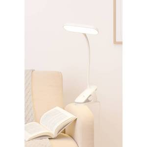 Lampada da Scrivania LED SC ECOMMERCE con 3 Colori di Luce, 5 Livelli di Luminosità Regolabili, Braccio Mobile Salvaspazio, Tonalità Nero Bianco Rosso, DC - Product Image 3