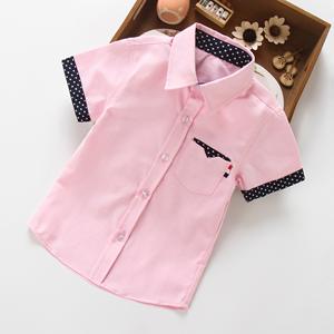 Camisa de Verano para Niños, Estilo Caballero, Informal, Blusa para Bebé, Camiseta de Manga Corta de Algodón para Niño - Product Image 2