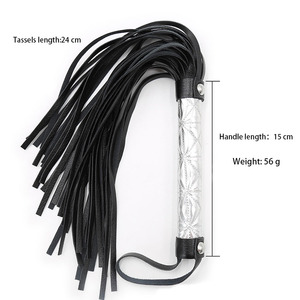 Kort leren losse zweep spank paddle voor koppels flirten voorspel rekwisieten BDSM seksspel speelgoed - Product Image 6