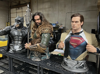 Vente flash : Figurine Aquaman grandeur nature en résine, sculpture Aquaman pour collection et décoration de centre commercial