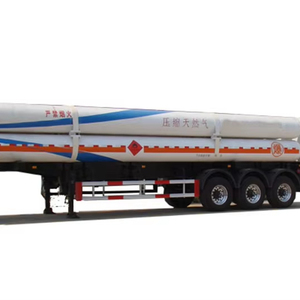 Semirremolque de Transporte de Gas Natural CNG Fabricado en China, 16 Tubos, Presión de 25 MPa - Product Image 1