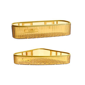 Mode pas cher étagères montage mural étagère douche <span class=keywords><strong>support</strong></span> de rangement pour <span class=keywords><strong>WC</strong></span> shampooing organisateur salle de bain accessoires - Product Image 5