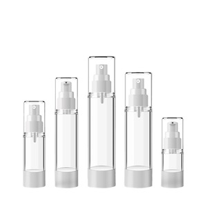 Set de Dispensadores de Viaje Gu Xu, 5 Piezas, Botellas Portátiles con Bomba para Loción, Jabón, Muestras de Cosméticos, Dispensadores Vacíos al Vacío - Product Image 1