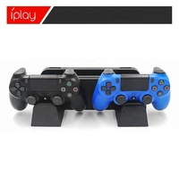 Support de Refroidissement Vertical Multifonctionnel avec Station de Charge pour Manettes Playstation 4, PS4 Pro et PS4 Slim