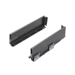 Ultra Thin Metal Slim <strong>Drawer</strong> <strong>Box</strong> Soft Closing <strong>Drawer</strong> System <strong>Slide</strong> <strong>Rail</strong> for Kitchen Cabinet - Product Image 5