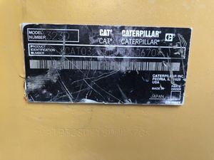 เครื่องขุดดินใช้323DL แมวมือสองเครื่องขุดตีนตะขาบ324D 325BL 324D2 325C 325D 330BL ความจุสูง - Product Image 6