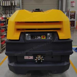 Compresseur à vis portable XAS58 COPCO 7 BAR 160 CFM 100 PSI Lubrifié Moteur diesel Pompe Engrenage Roulement PLC Silencieux Certifié CE - Product Image 2