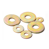M5 M6 M8 M10 Zinc Plated 304 316 GB Flat Carbon Steel Stainless Steel Retaining Ring Spring Lock Flat Round Washer Gasket