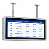Panneau d'affichage LED extérieur suspendu IP65 économique avec écran tactile capacitif, solution OEM compatible SDK