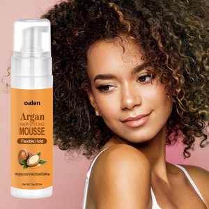 <span class=keywords><strong>Mousse</strong></span> <span class=keywords><strong>Coiffante</strong></span> Unisexe pour Cheveux Bouclés <span class=keywords><strong>à</strong></span> <span class=keywords><strong>l</strong></span>'<span class=keywords><strong>Huile</strong></span> <span class=keywords><strong>d</strong></span>'<span class=keywords><strong>Argan</strong></span> Naturelle, Fixation Forte, <span class=keywords><strong>D</strong></span>éfinition des Boucles, Hydratation et Volume, Marque Privée - Product Image 1