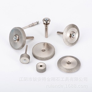 Petite meule diamantée pour meuleuse électrique, travail des métaux, haute dureté, fabriquée à Jiangyin - Product Image 2