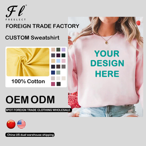 Ấm cúng khá và mềm mại Thả Vai Crew Cổ Dài Tay áo thời trang lỏng phù hợp với mùa thu hàng ngày mặc - Product Image 5