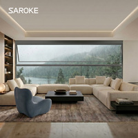Ventanas Automáticas Motorizadas Resistentes a Tormentas con Apertura de Toldo y Doble Acristalamiento para Casa