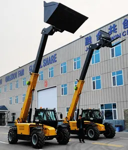 중국에서 만든 OEM 서비스 제공 최대 리프팅 높이 7m 안전 TH735 텔레핸들러 포크 리프트 트럭 판매