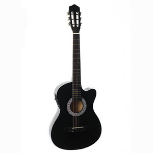 <span class=keywords><strong>Chitarra</strong></span> elettrica acustica <span class=keywords><strong>classica</strong></span> da 39 pollici con <span class=keywords><strong>4</strong></span> Band EQ Cutaway sano Guittaras strumento elegante e Versatile - Product Image 3