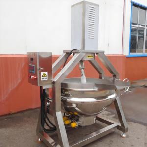 自動傾斜惑星ガス電気食品調理機ソースジャケットケトル工業用調理ポットミキサー付き - Product Image 3