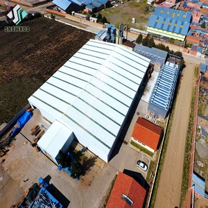 Nổi tiếng q355 Hàn mạ kẽm đúc sẵn nhà máy thép nhẹ đo ánh sáng kết cấu thép xây dựng - Product Image 4