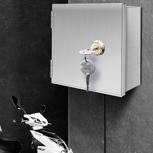 カスタムステンレス金属電気ボックスIP65防水DIY屋外接続ジャンクションケーブル分岐ケースプロジェクトエンクロージャ - Product Image 2