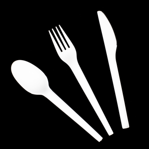 24pcs Handle set Pairs Kitchen Fruit <strong>Forks</strong> Camping Spoon <strong>Personal</strong> Hotel Shape Knife Hammered Weight Knives Portable Cutlery set - Product Image 5