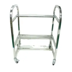 Hot Seller High Quality Stainless Steel SM Feeder Storage Cart From China Supplier For SMT Manufacturers Machine