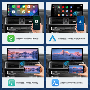 RoadTop Pantalla Multimedia Inalámbrica CarPlay de 12.3 Pulgadas para <span class=keywords><strong>BMW</strong></span> Serie 1 2 3 4 F20 F21 F22 F45 F30 F31 F32 F33 F45 NBT EVO 2012-2019 - Product Image 5
