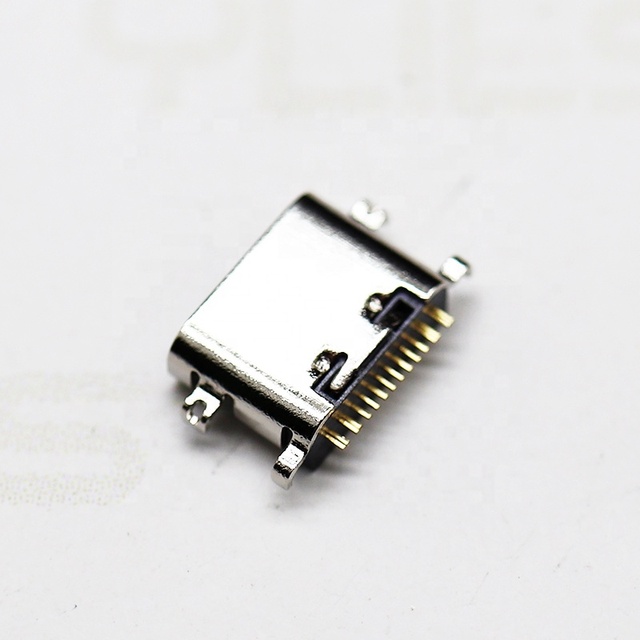 USB C F Type Connector 16Pin SMT Height 6.5 6.8mm Top Mount USB 3.0 3.1 Female Connector USB Female Connector for Mobile