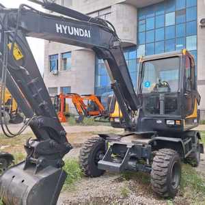 Excavadora Hyundai HW60 usada de alta calidad, motor de núcleo tipo oruga de rendimiento confiable de Corea a la venta Shanghai China - Product Image 3